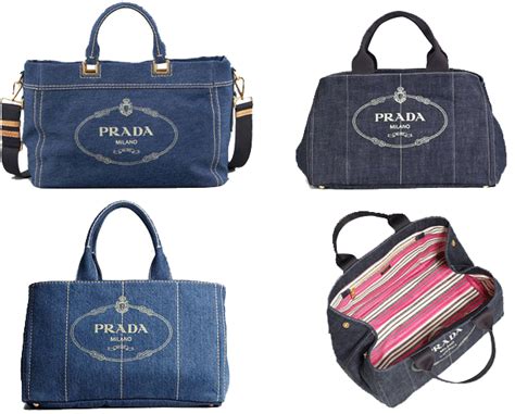 borsa denim prada|prada handbags.